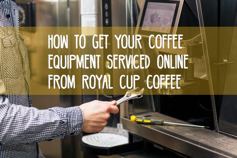Infographic: Equipment Service Online Request Form | Royal Cup Coffee
