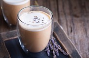 lavender tea latte
