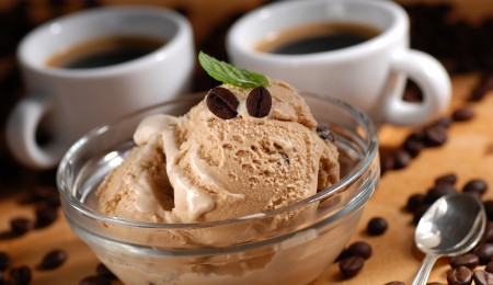 coffee ice cream