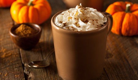 Make pumpkin spice latte in a crock-pot