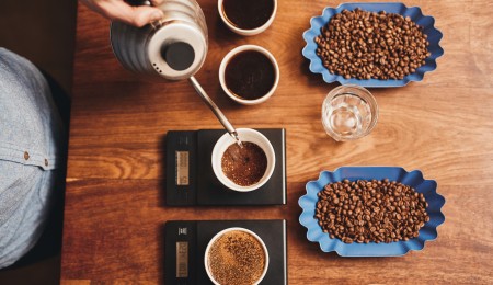 coffee tasting